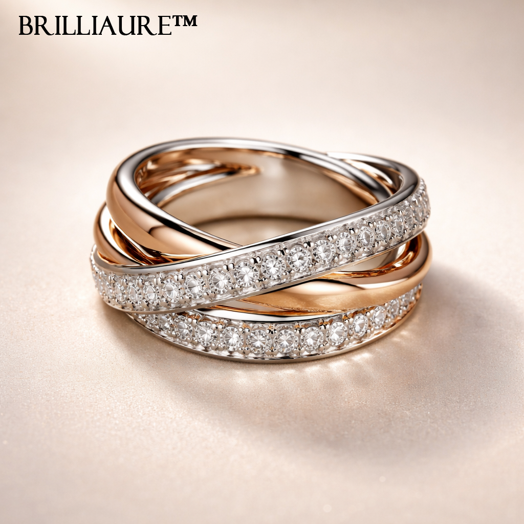 Brilliaure™ Lumière Interlace Ring