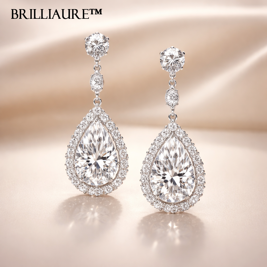 Brilliaure™ Aurora Teardrop Radiance Earrings