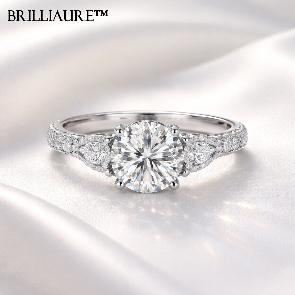 Brilliaure™ Celestia Radiant Ring