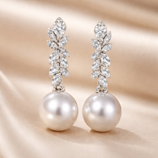 Brilliaure™ Lumina Pearl Cascade Earrings